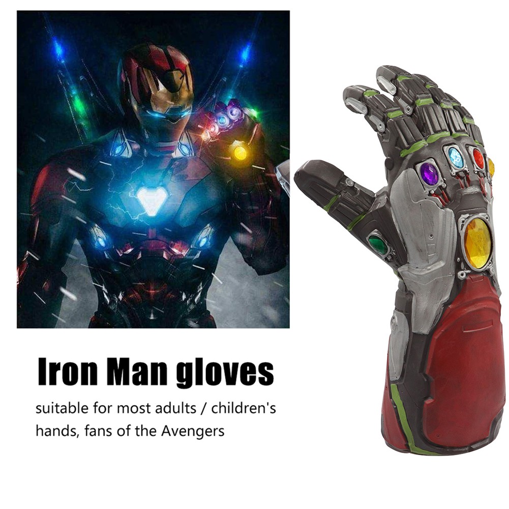 Endgame Infinity Gauntlet Roleplay Iron Man S Gloves Tony Stark Gloves Shopee Philippines