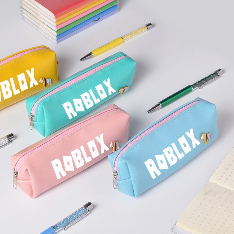 Kawaii Roblox Pencil Case Candy Color Pen Bag School Supplies Shopee Philippines - roblox pencil case game around candy color pu pencil case student cute stationery bag gift for kids transparent pencil case funky pencil cases from