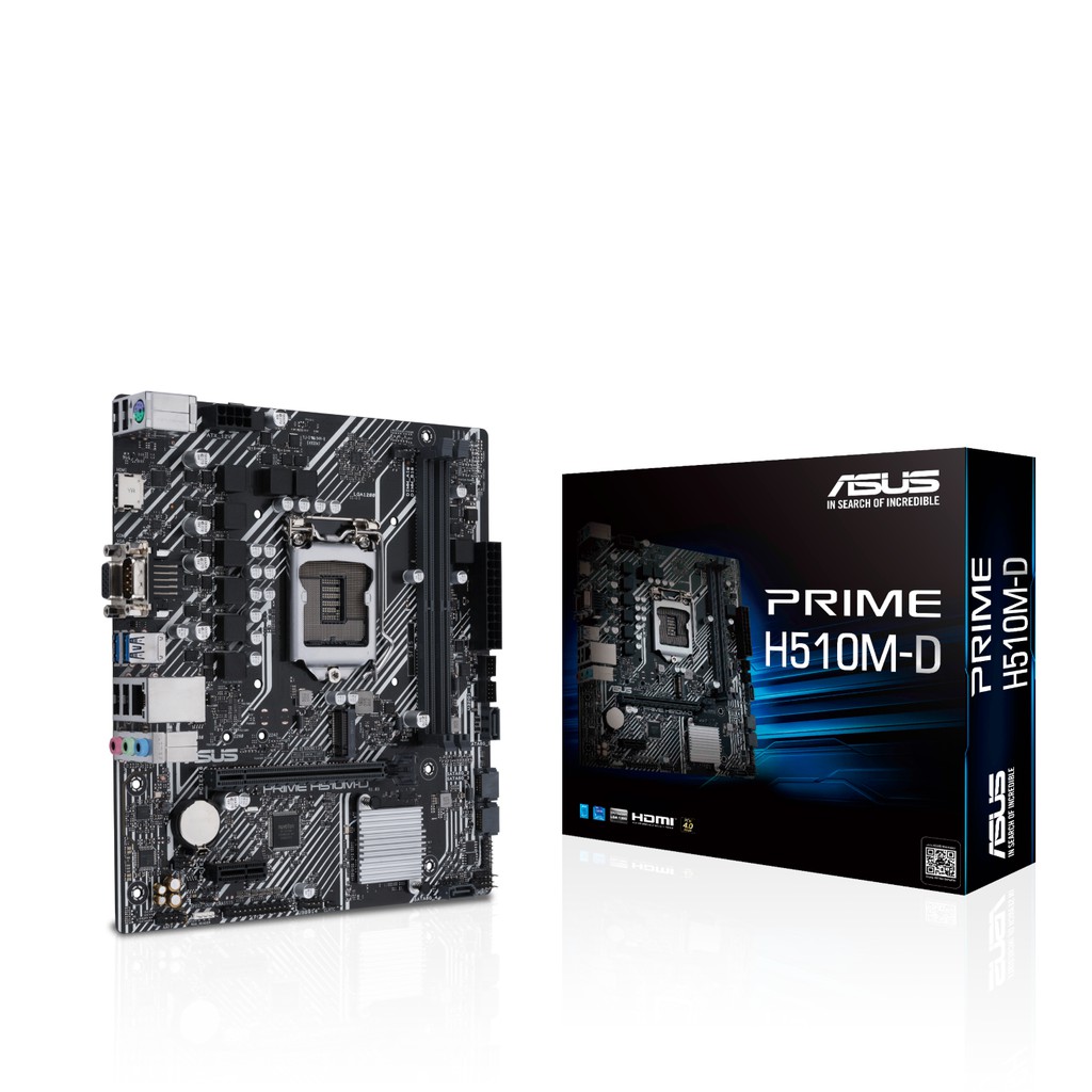 Intel i5-11400 and Asus H510M-D Bundle (11th Gen, LGA1200, DDR4, mATX