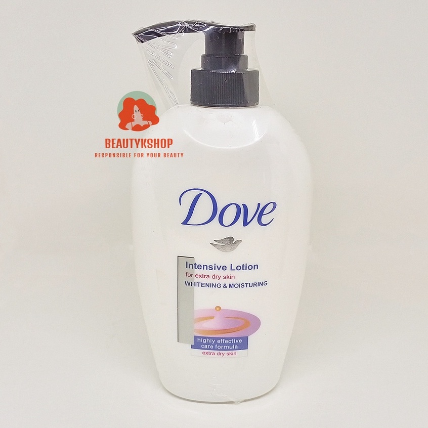 DOVE Intensive Body Lotion For Extra Dry Skin Whitening&Moisturing Lotion Singapore Products