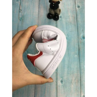 Adidas Stan Smith  leather  for kids shoes  girl's  running shoes  pink  READY STOCK #5