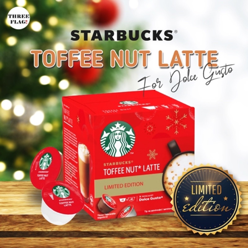 STARBUCKS DOLCE GUSTO Toffee Nut Latte / Starbucks Toffee Nut Instant