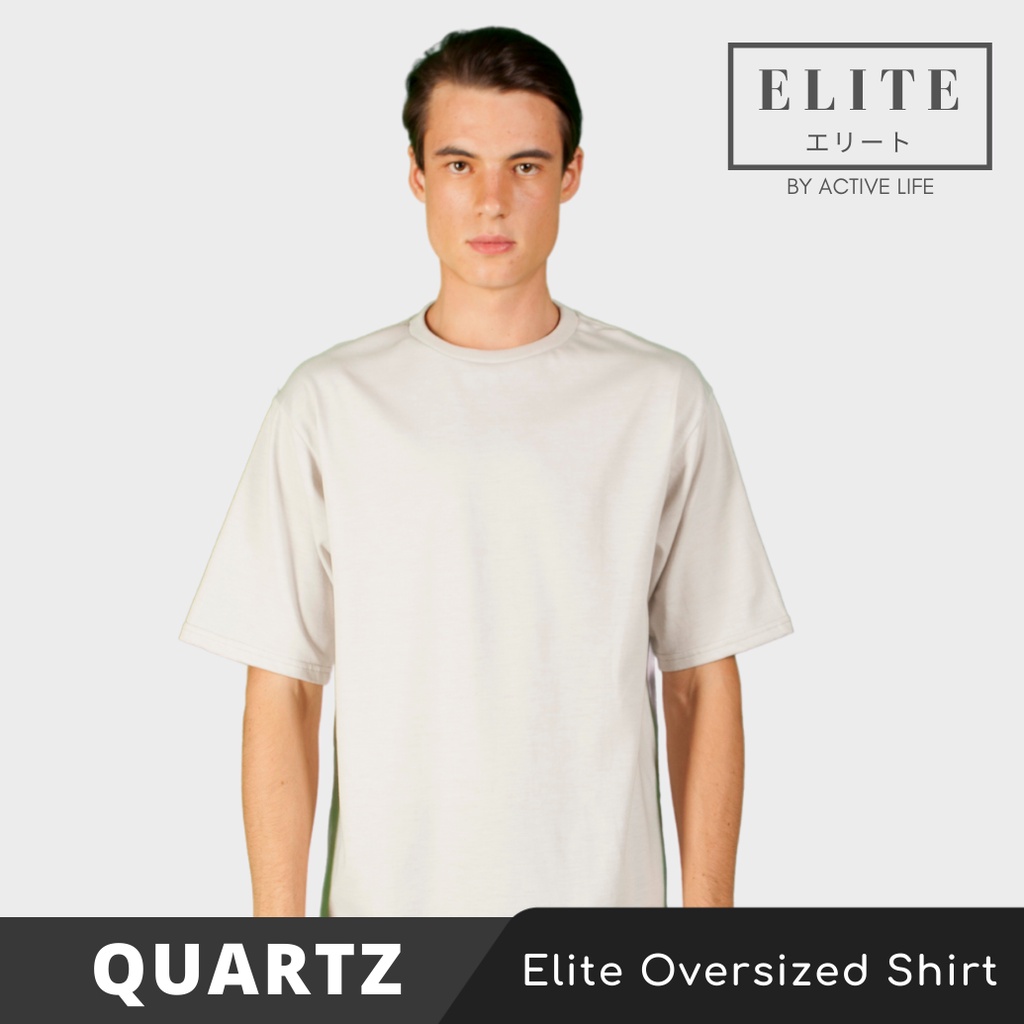 Active Life Elite Oversized Shirt Quartz Shopee Philippines