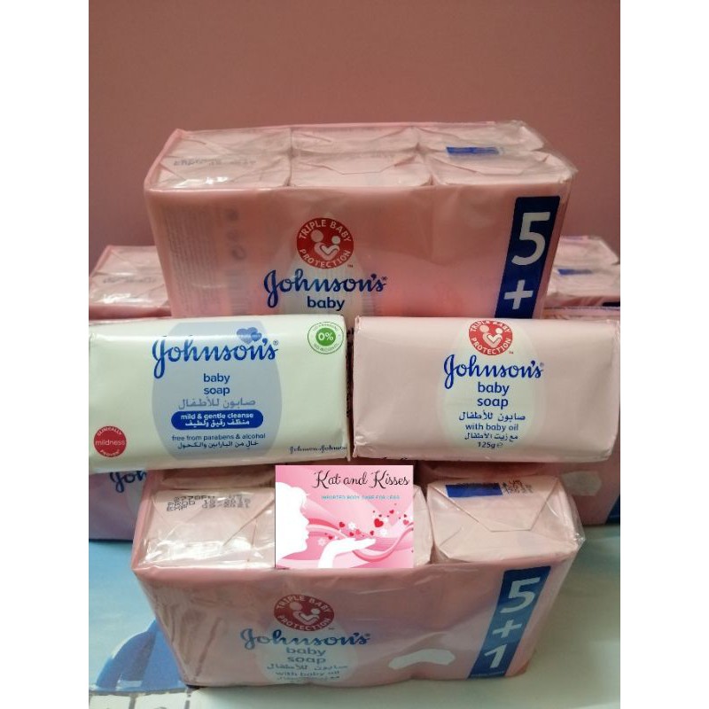 johnson baby soap 125g