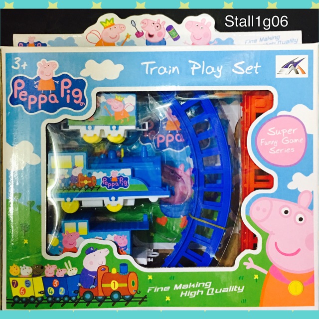 Toys 3 Peppa Pig Train Set Shopee Philippines