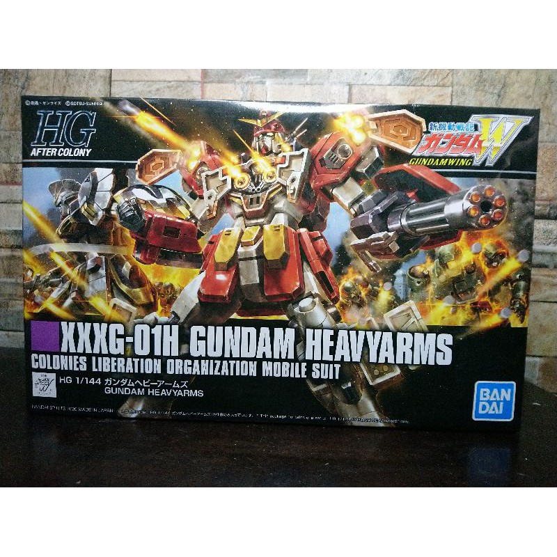 High Grade HG HGAC Gundam Wing Gundam Heavyarms Bandai | Shopee Philippines