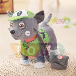 paw patrol walking singing dog