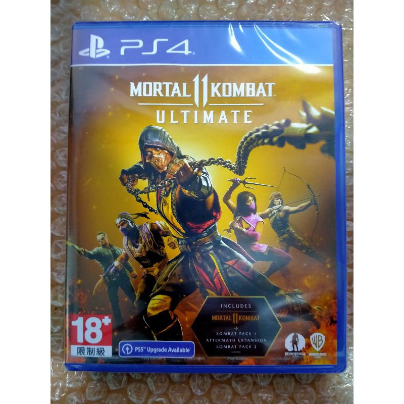 Mortal Kombat 11 Ultimate Edition Ps4 Mk11 Complete Sealed Shopee Philippines