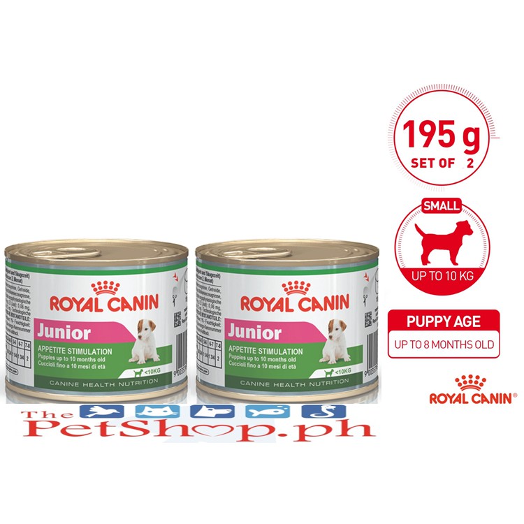 royal canin puppy appetite stimulation canned dog food