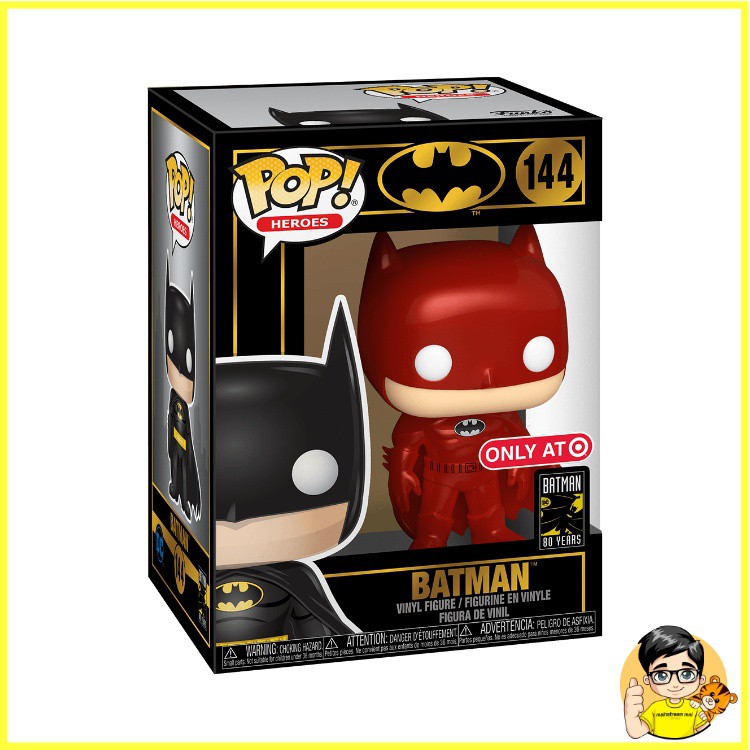 red batman funko