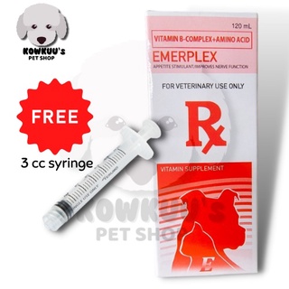 ✤☍✥EMERPLEX Vitamin B-complex Supplement EMERVET Dog and Cat Appetite Stimulant/Improves Nerve Funct