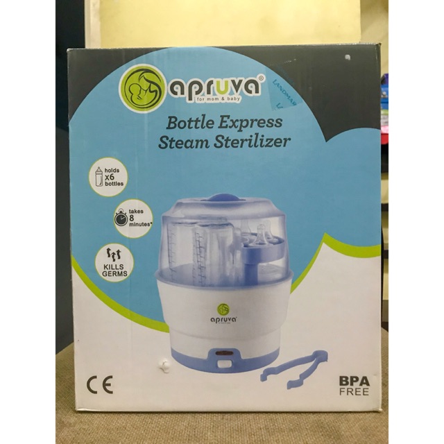 Apruva Bottle Express Steam Sterilizer 