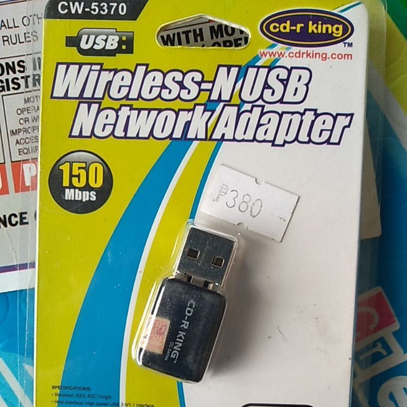 CDR KING cod wireless N Usb adapter Shopee Philippines