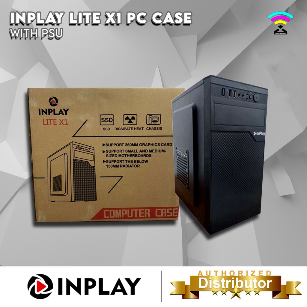 Inplay Lite X1 Pc Case With Psu Free Psu Psu 700watts Generic