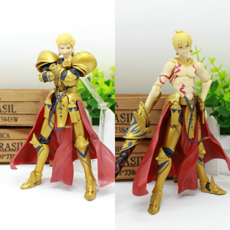 6 Japan Anime Action Figure Fate Stay Night Grand Order Gilgamesh Figma 300 Fate Archer Pvc Model Shopee Philippines