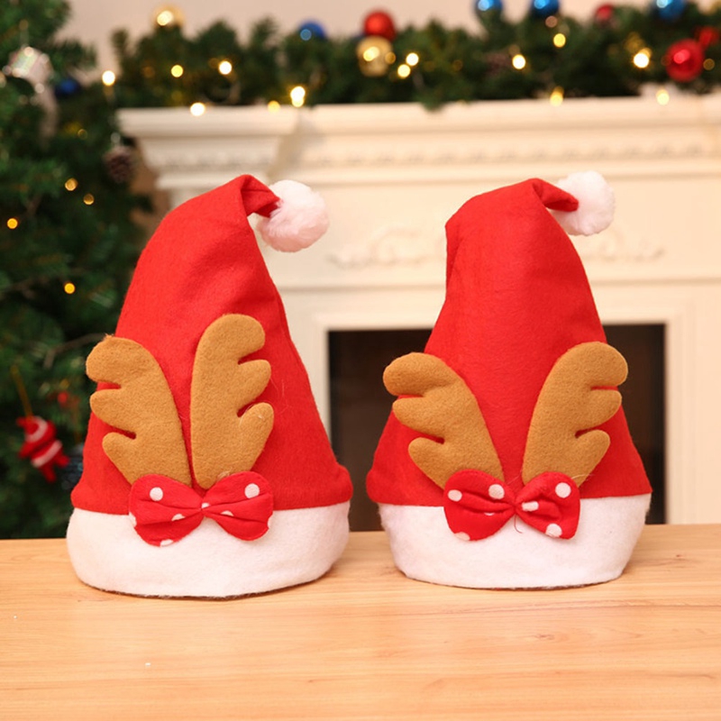 baby with christmas hat