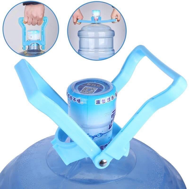 Round Blue Handle Lifter Holder for Gallon Water Container Water