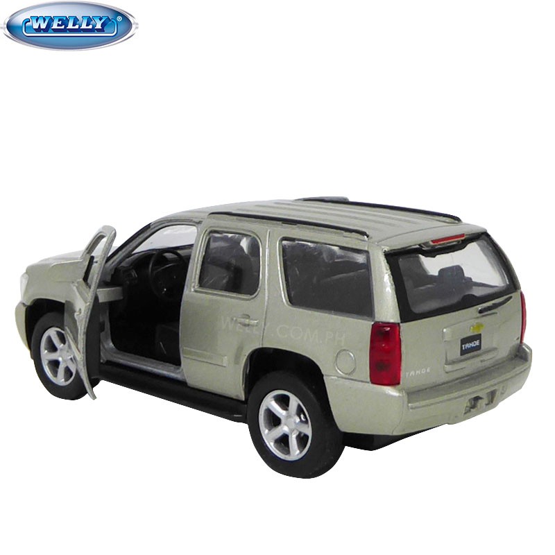 Welly 2008 Chevy Tahoe 5 Long Diecast Model Toy Car but NO BOX Gold 43607D 5 Long Diecast Model Toy Car but NO BOX Gold 43607D