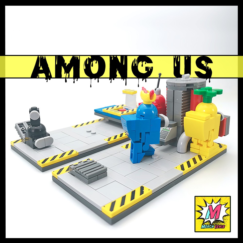 Among Us Minifigures Brick MOC | Shopee 