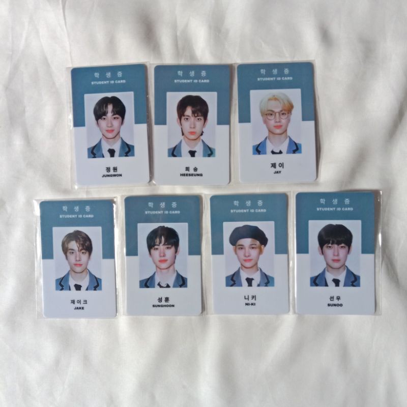 Id CARD ENHYPEN SEASON'S GREETINGS 2021 UNOFFICIAL | Shopee Philippines