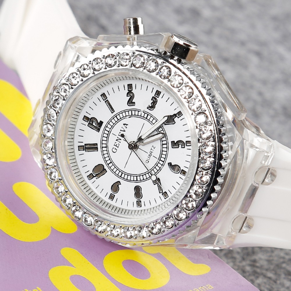 ladies watch with backlight