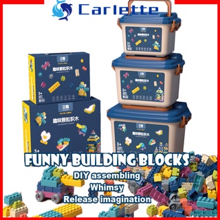 100/220/300Pcs Building Blocks Large Particles Puzzle Early Education Toys Baby
