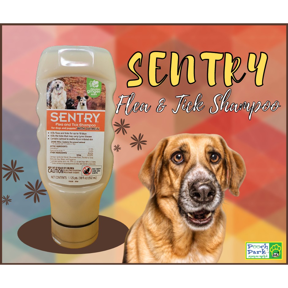 Sentry Flea and Tick Shampoo for pets (Oatmeal scent) Shopee Philippines