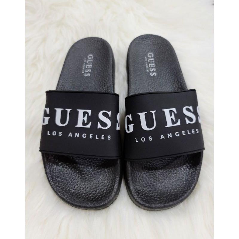 guess white slides