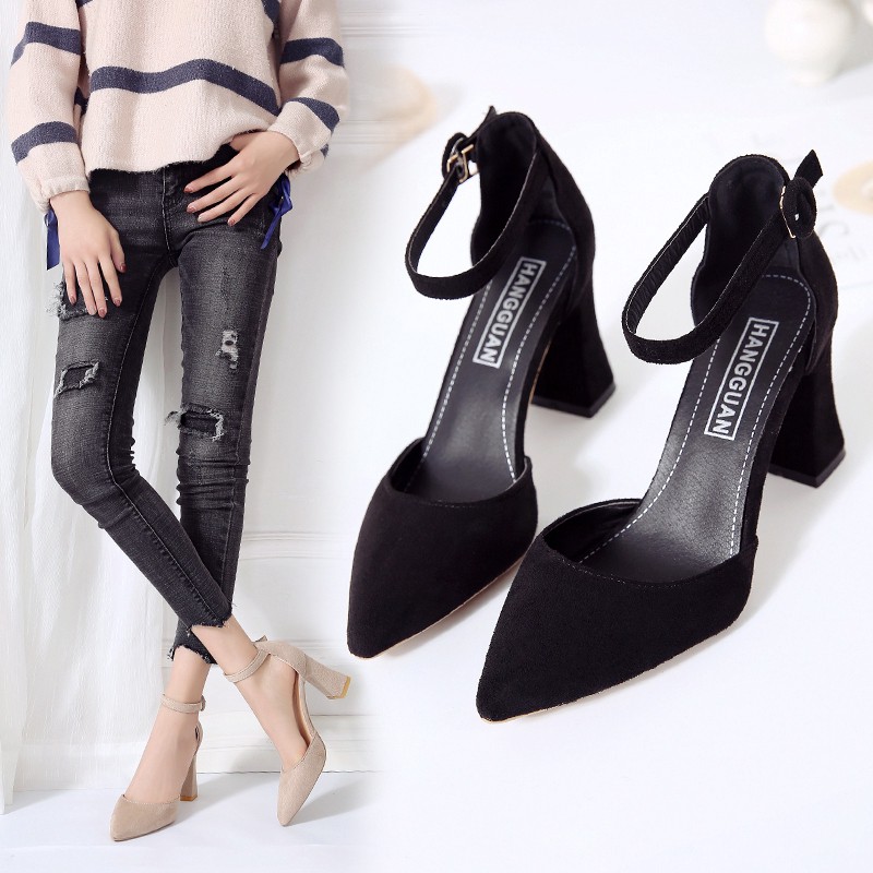 pointed heel pumps