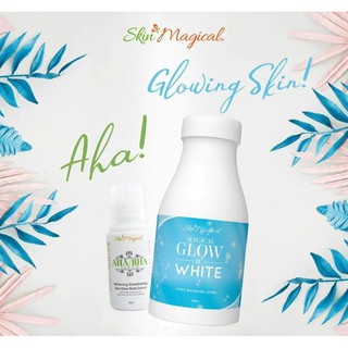 skin magical glow in white lotion