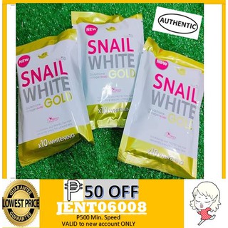 Orig Snail Gluta Collagen Gold Soap X10 Whitening #2