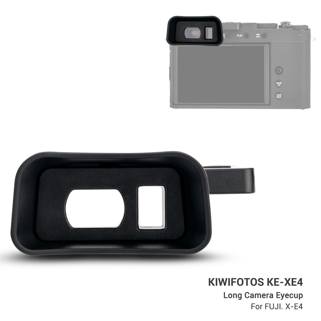 Kiwifotos Long Soft Viewfinder Eyecup Eyepiece for Fujifilm XE4 XE4