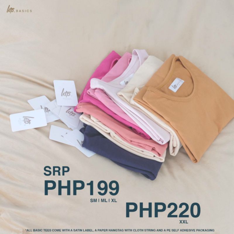 HTP Basics Authorized Distributor (XL SIZES ONLY) Shopee Philippines