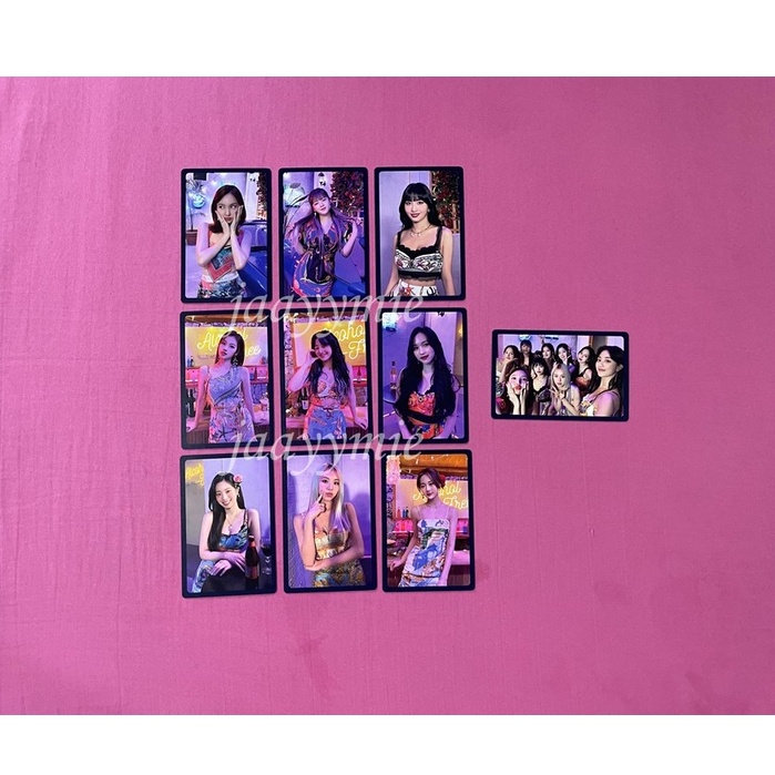 Twice Taste Of Love Official Pob Photocard Ver B Fallen Ver 1 Photocard Only Shopee Philippines