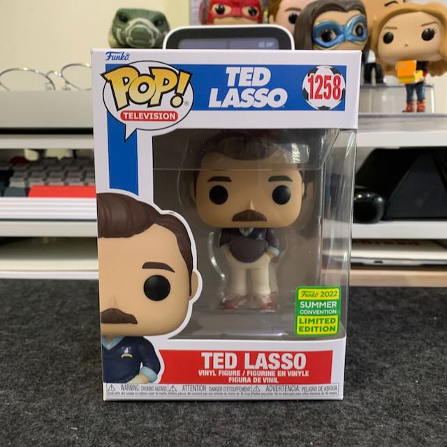 Funko Pop! TV: Ted Lasso - Ted Lasso 1258 SDCC 2022 Shared Exclusive ...