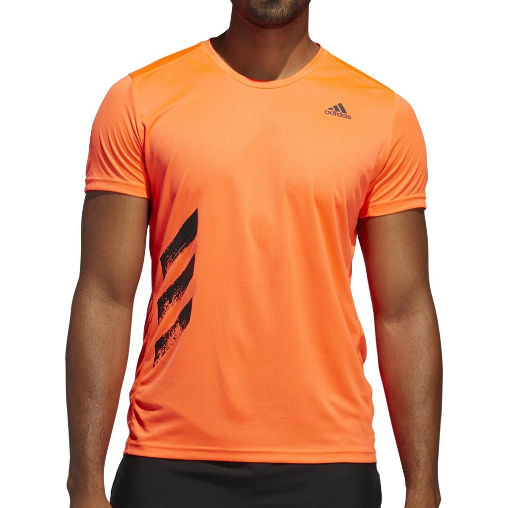 adidas run it 3 stripes tee