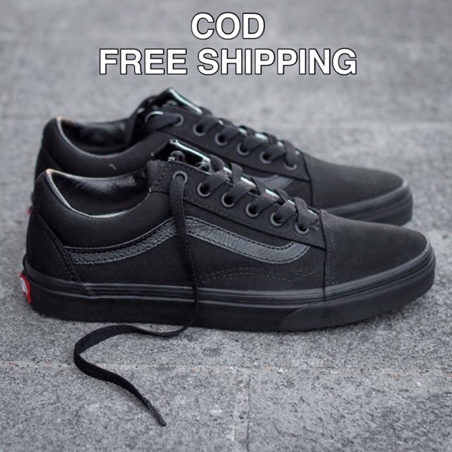 vans triple black