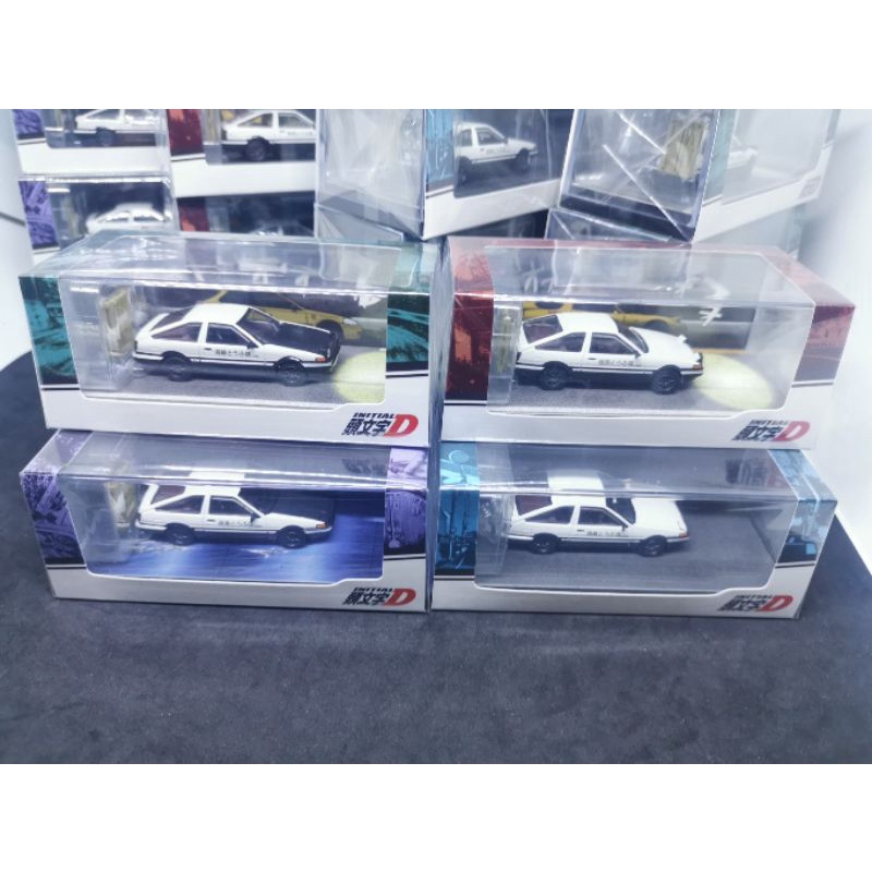 Hobby Japan Initial D 1/64 Scale Toyota Sprinter Trueno GT APEX AE86 ...