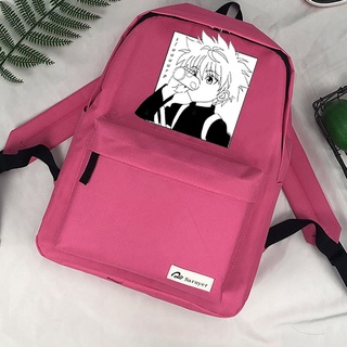 Hunter x Hunter Hxh Killua Hisoka Kurapika mochila mochilas anime 2022 laptop mujer tassen dames women infantil backpack #3