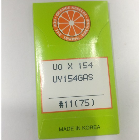 Tailor's ScissorsIndustrial Sewing Machine Orange needle UO X 154(KOREA