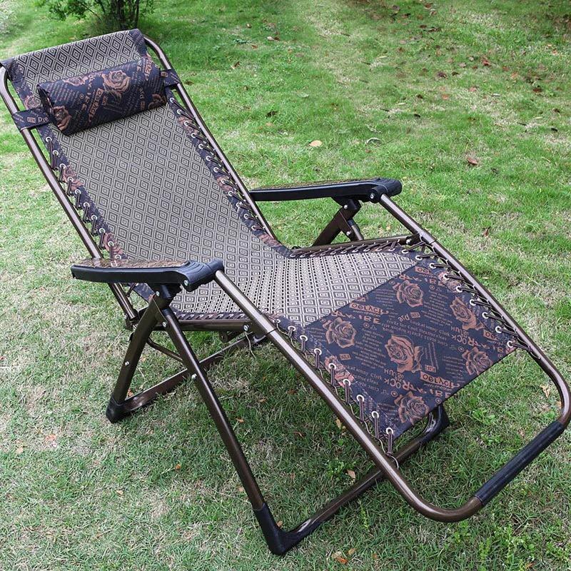 folding Chair Outdoor Folding Relax Recliner Chair | Shopee Philippines