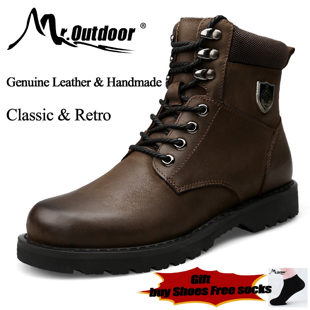 men's martin leather boots