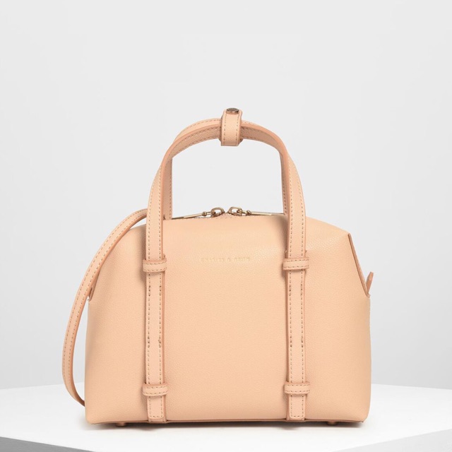 charles & keith soft bowling bag