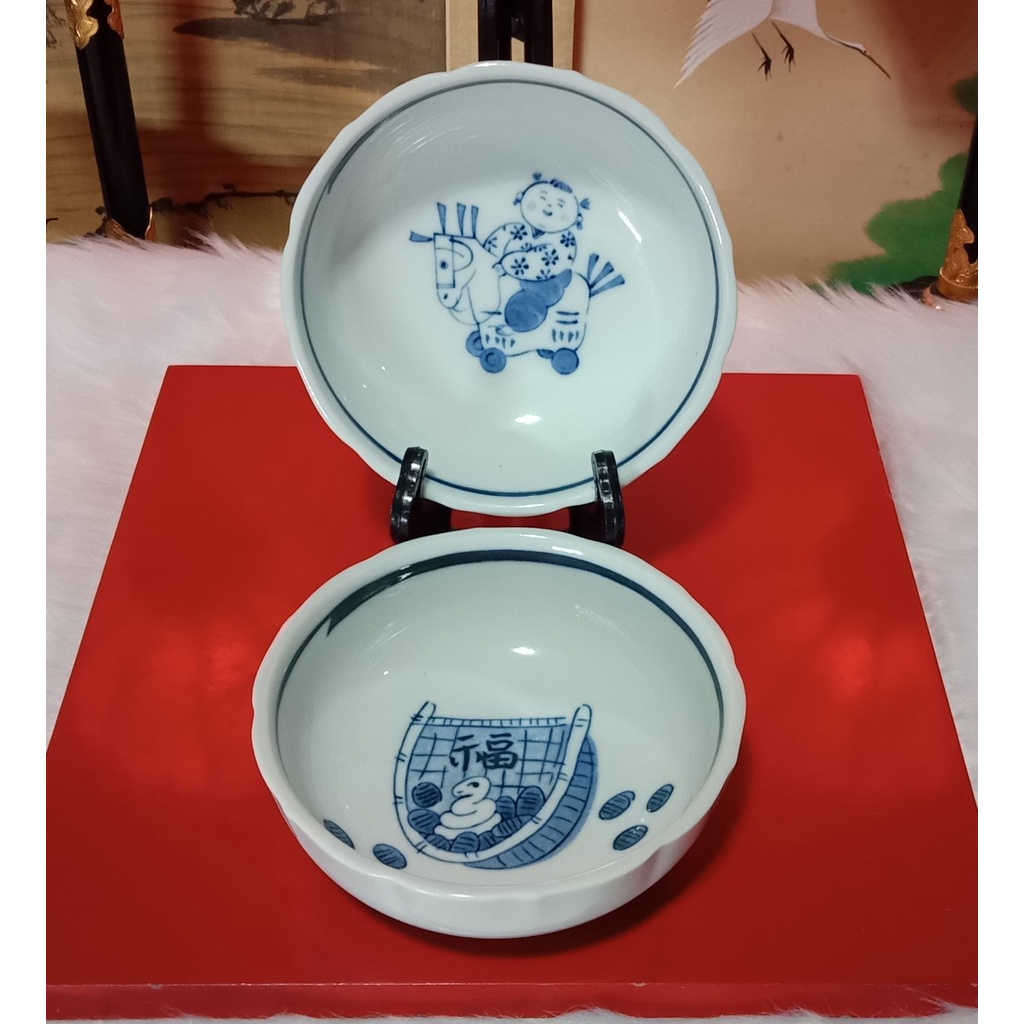 TACHIKICHI CERAMIC BLUE LUCKY DESIGN BOWL JAPAN Shopee Philippines