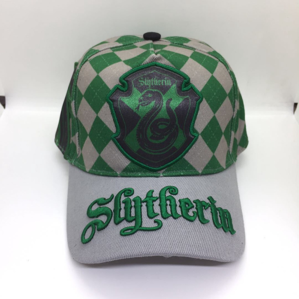 Harry Potter Slytherin Logo Adjustable Baseball Cap Hip Hop Snapback Hat