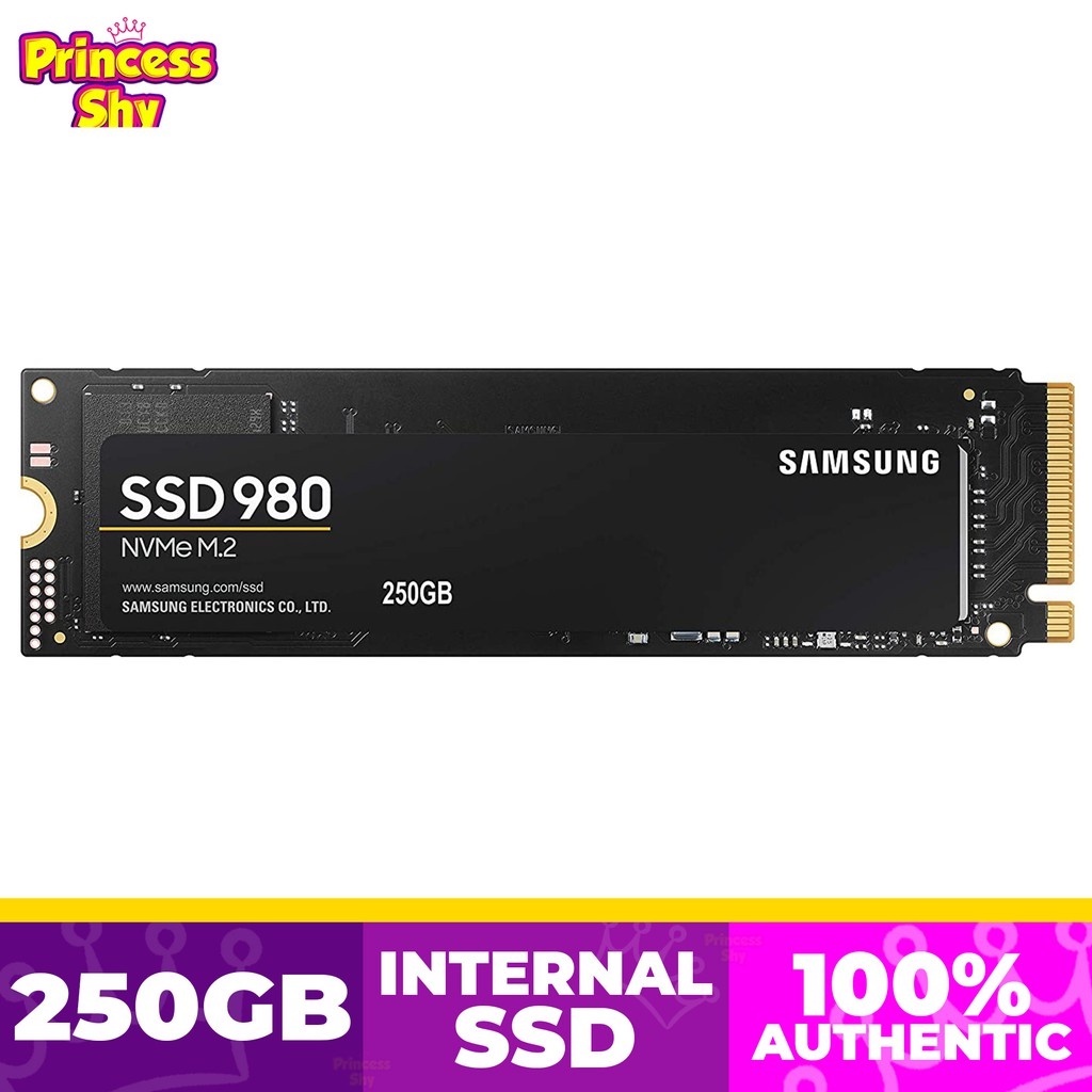 Samsung 980 250GB PCIe 3.0 NVMe M.2 SSD Internal Solid State Drive MZ ...