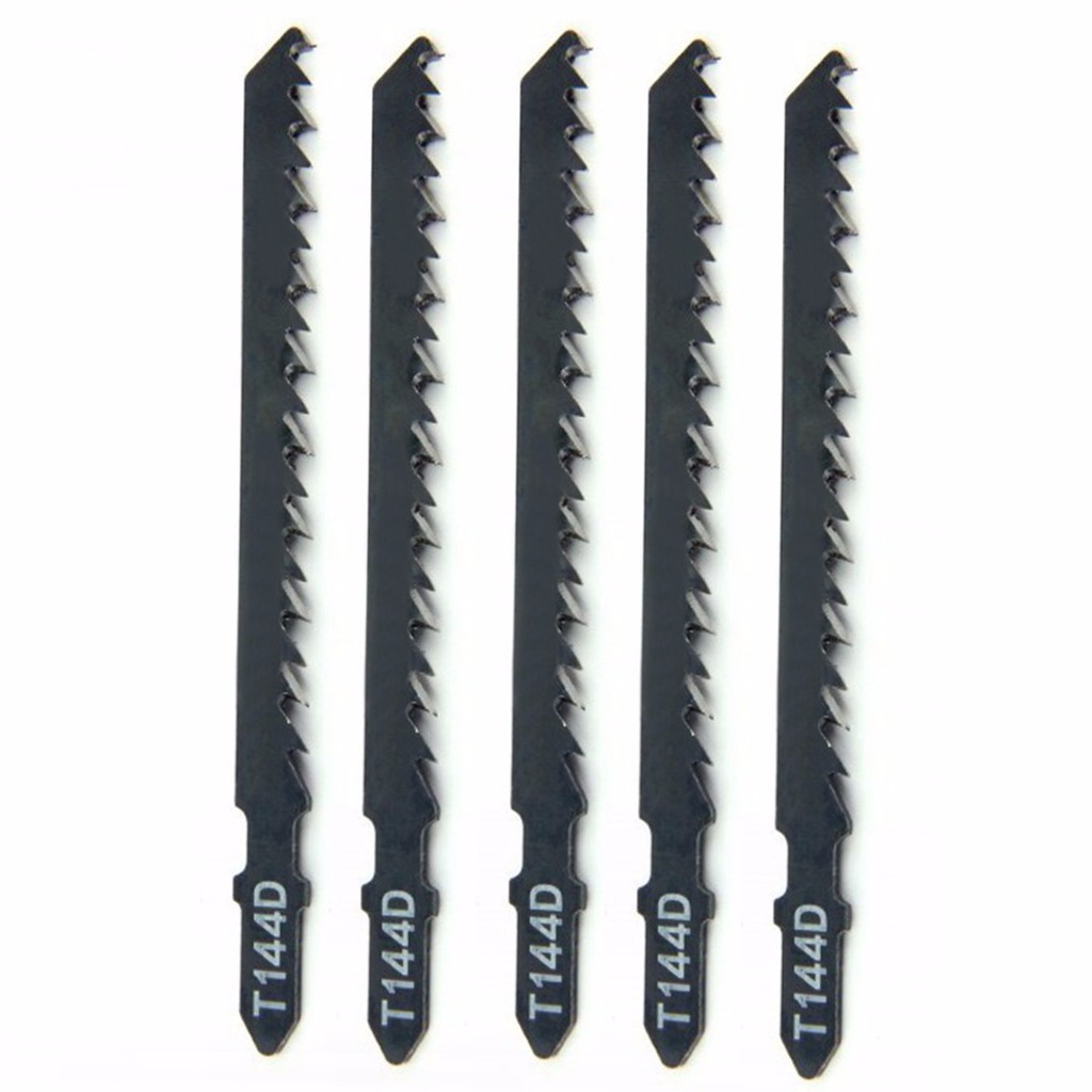 5Pcs 132mm HCS Curved Extra Long Jigsaw Blades T318A for Metal Cutting Tools 