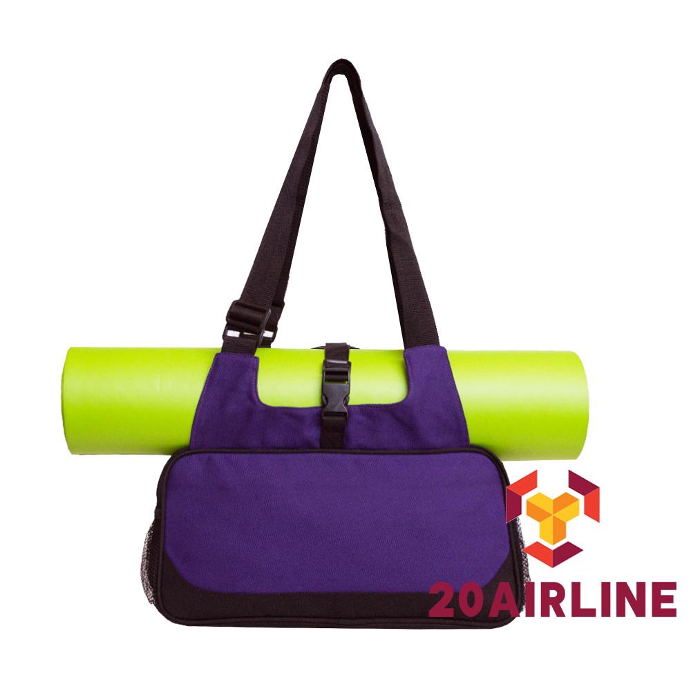 workout bag with yoga mat holder