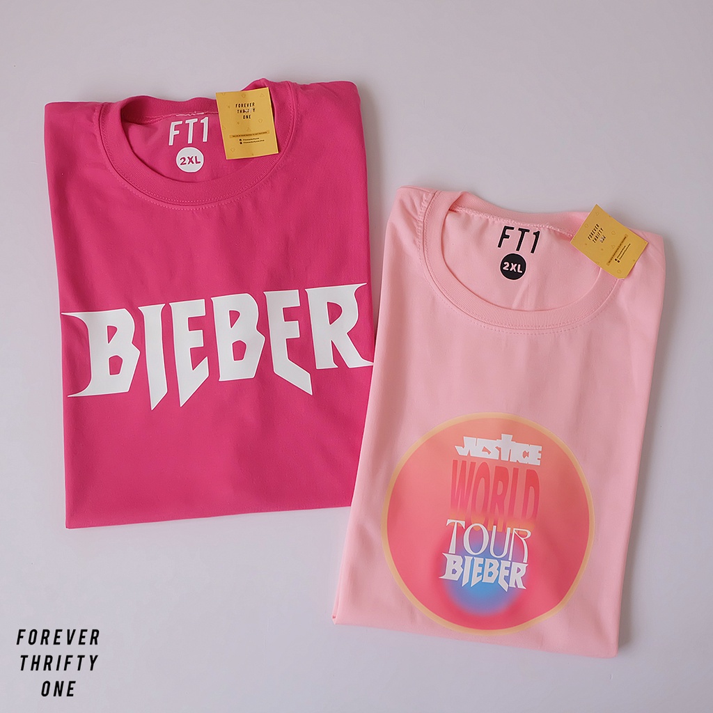 JUSTIN BIEBER Justice World Tour Shirts Unisex Shirts Mens Womens T 