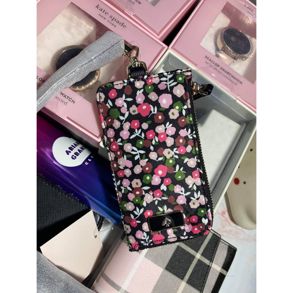 AUTHENTIC Kate Spade Dawn Park Ave Floral Card Case Lanyard Multi -  ORIGINAL, US IMPORTED | Shopee Philippines